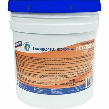 BSC PREFERRED Genuine Joe Laundry Detergent, Powder, Launder-X, 18 lb GJO99741